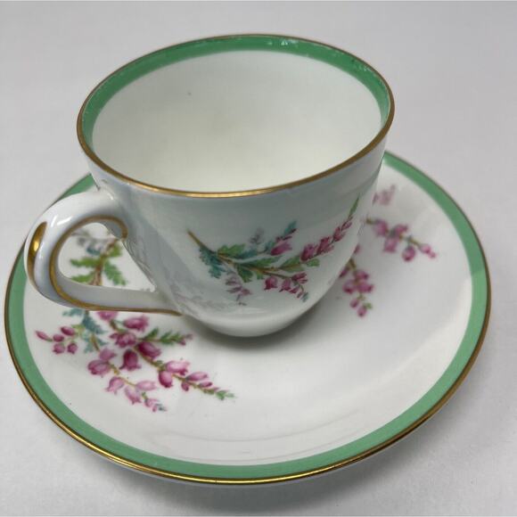 Royal Doulton Bell Heather Demitasse Coffee Tea Cup 4788 Espresso Circa 1940s - Picture 9 of 11